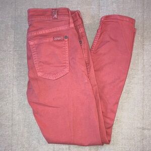 For All‎ Mankind Coral Capri Jeans size 26